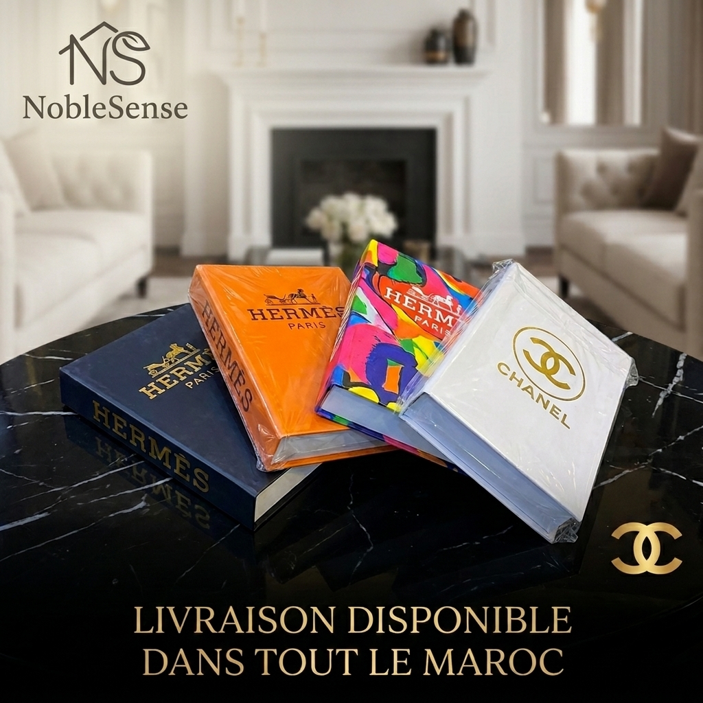 Livre Décoratif Hermès Paris Navy