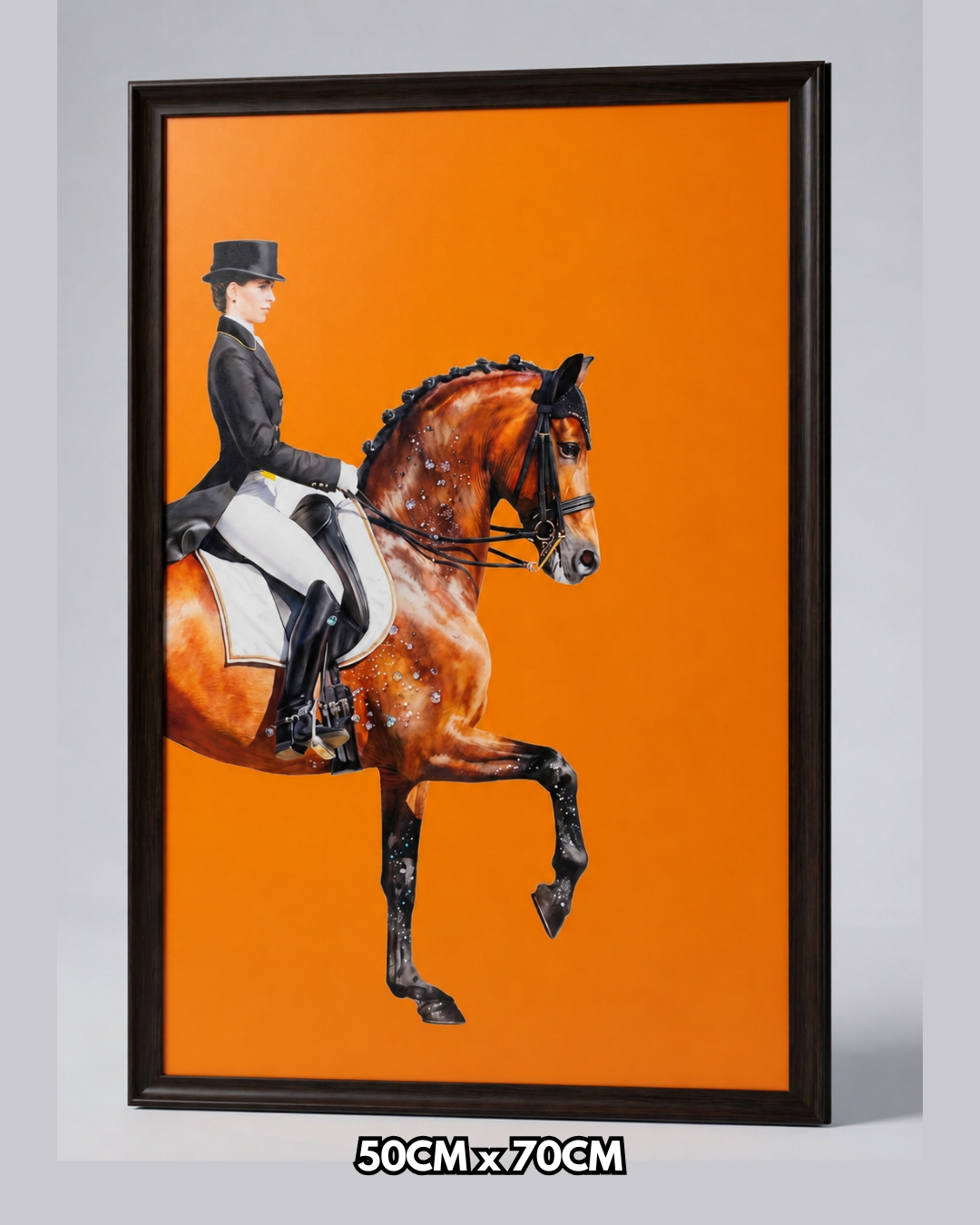 Cavalière au Cheval Brun