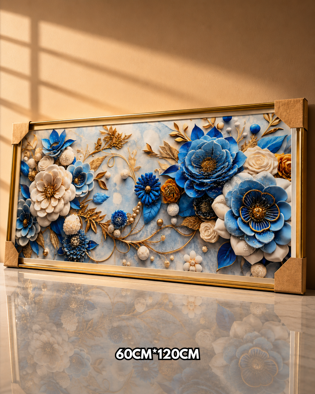 Pivoines Bleues et Blanches